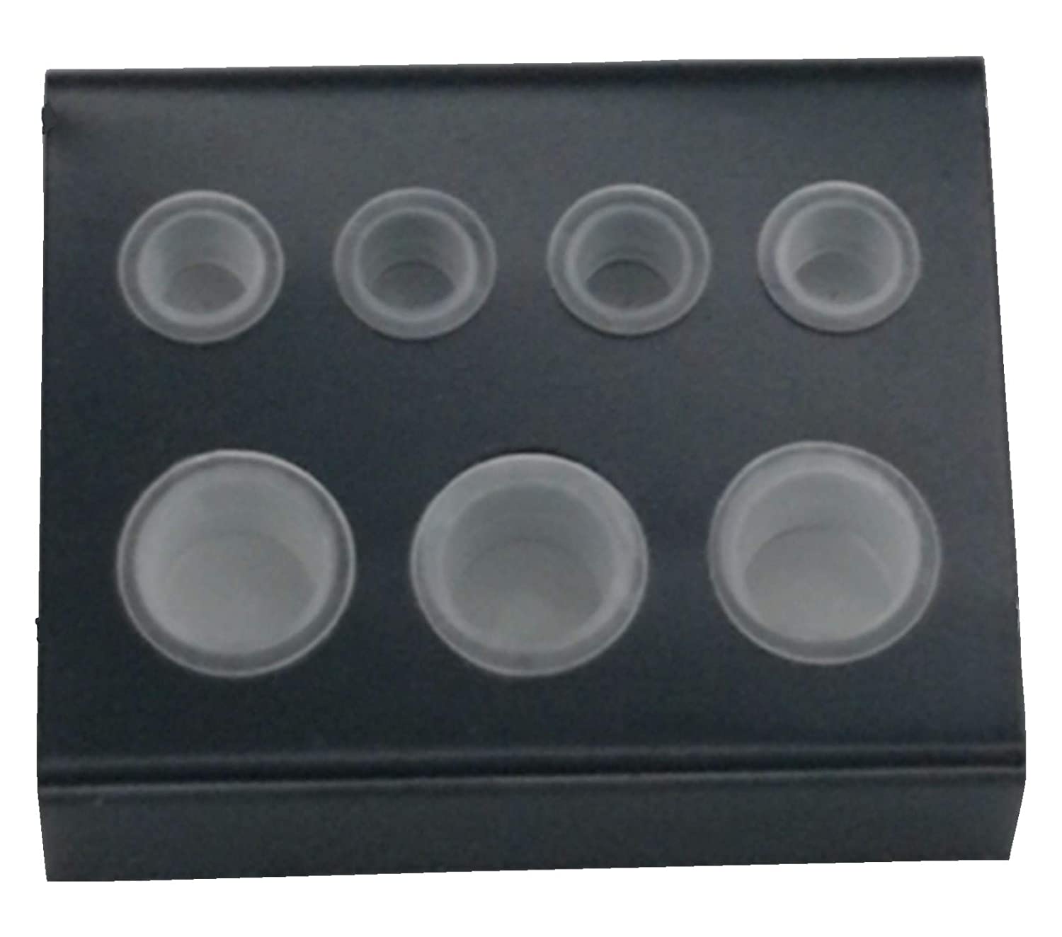 Cup holder - Black - 7 spaces
