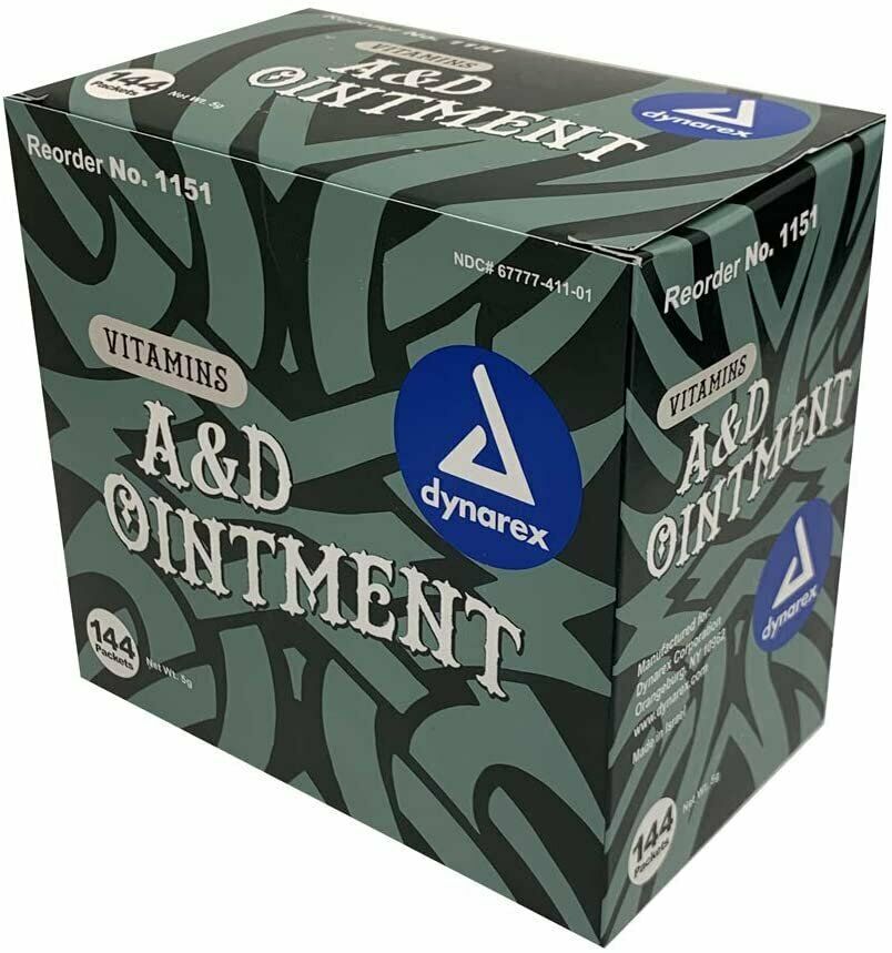 Paquete de ungüentos de vitaminas A & D