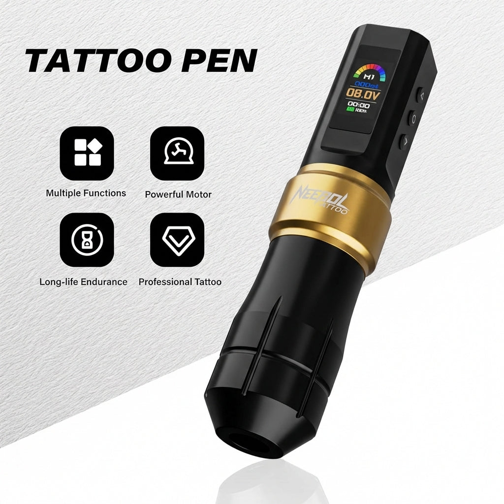 Kit De Tatuajes Profesional Para Tatuar y Microblading - Nevol Elite