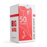Big Box (50 PCS) Agujas de cartucho de Black Lips RL+RS+M1