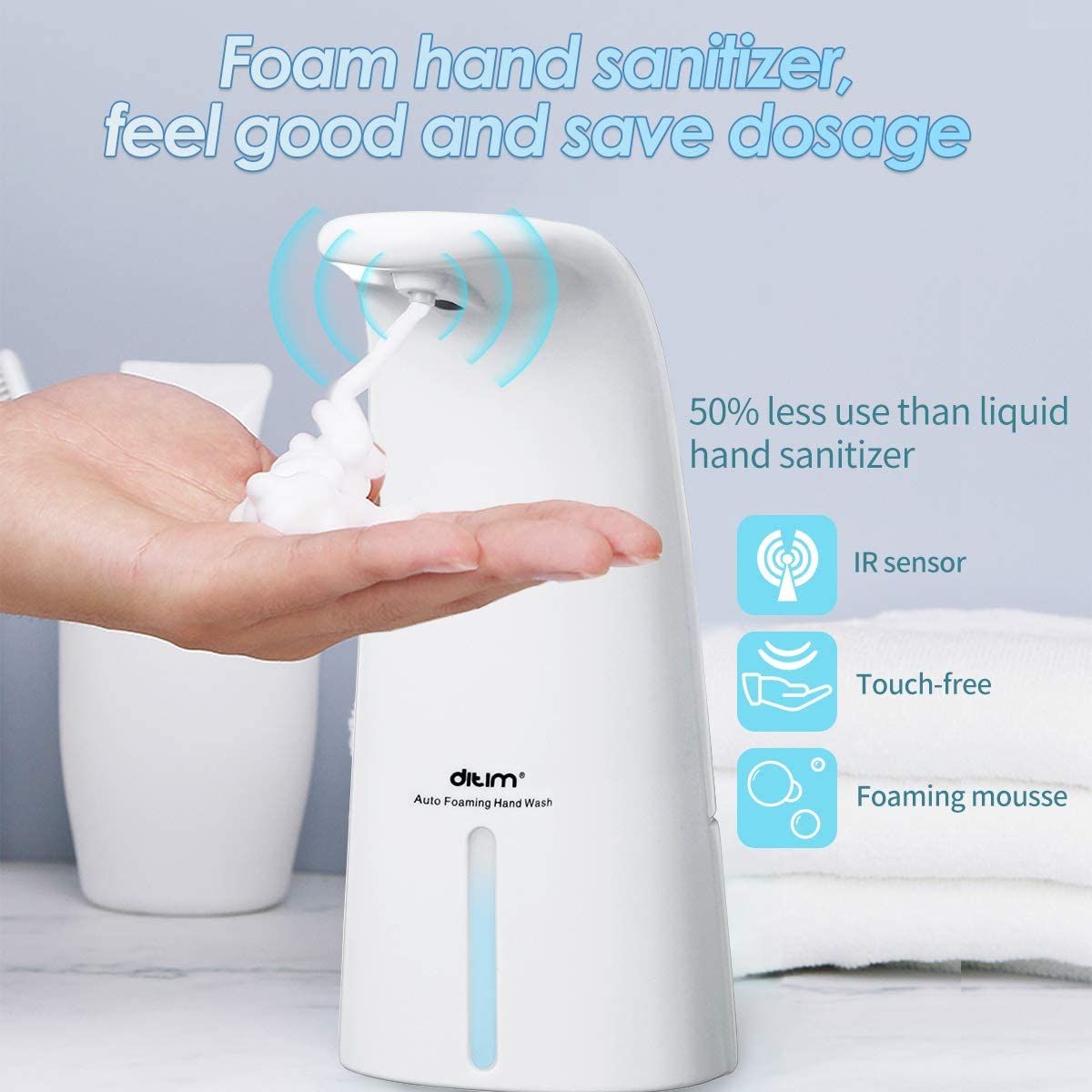 Automatic liquid soap dispenser 