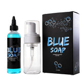 Solución concentrada de jabón azul para tatuajes: Botella espumosa de 1 oz de alivio relajante y curativo